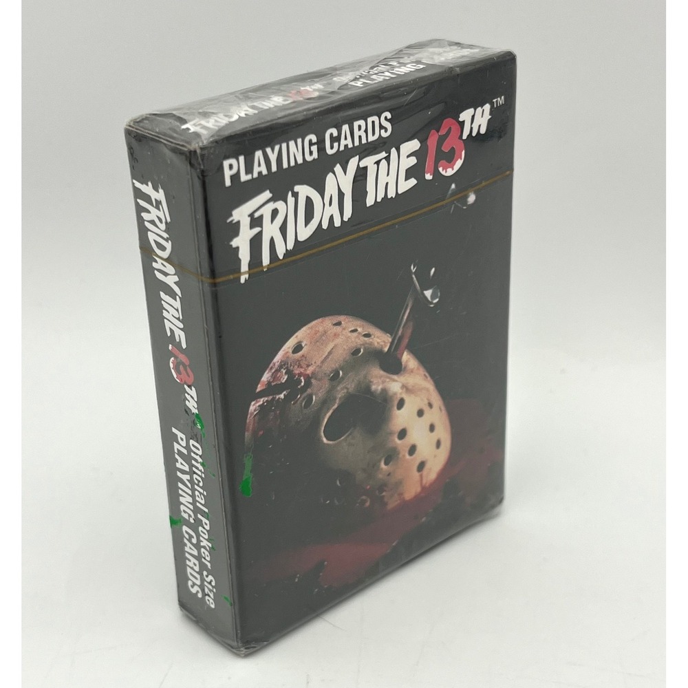 Friday the 13th Playing Cards Horror Film New Sealed by Aquarius New Line Cinema